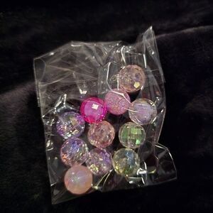 Colorful Decorative Disco Beads 16mm
